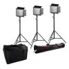 Bresser SH-1200A Bi-Color LED Set (3x LED En 3x Tripod)