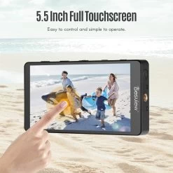 Desview S6 5.5″ Plus 4K 3D LUT Touch On-camera HD Field Monitor -Beveiligingscamera Winkel Desview S6P Banner1