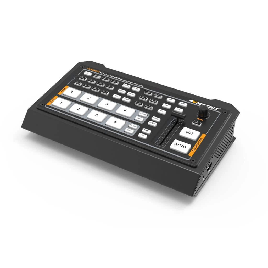 AVMATRIX HVS0403U Micro 4 Channel SDI&HDMI Video Switcher