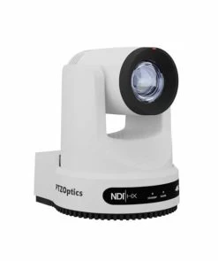 PTZOptics Move 4K 20x Optical Zoom 11 PTZOptics Move 4K 20x Optical Zoom -Beveiligingscamera Winkel PT20X 4K WH G3 RIGHT FRONT