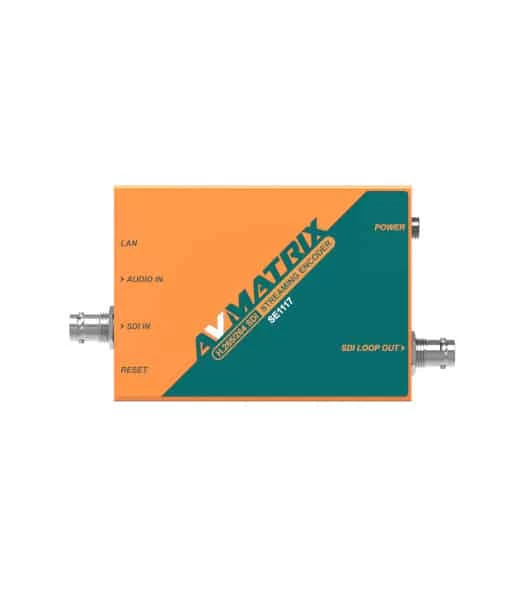 AVMATRIX SE1117 H.265/ H.264 SDI Streaming Encoder 9 AVMATRIX SE1117 H.265/ H.264 SDI Streaming Encoder - Afbeelding 9