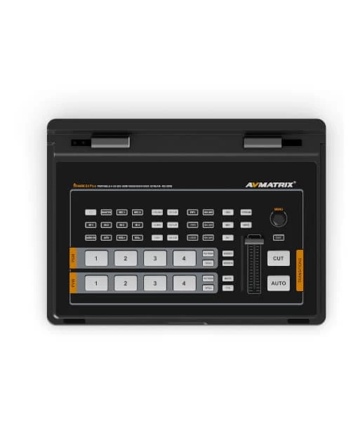 EVP230W 2-Camera PTZ Live Streaming Kit | AVmatrix Shark S4 Plus 4-CH SDI/HDMI Video Switcher | EVKB-Mini PTZ Controller 5 EVP230W 2-Camera PTZ Live Streaming Kit | AVmatrix Shark S4 Plus 4-CH SDI/HDMI Video Switcher | EVKB-Mini PTZ Controller - Afbeelding 5