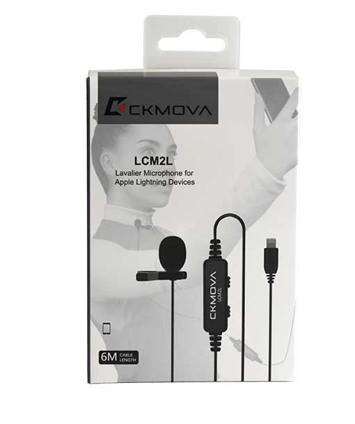 CKMOVA LCM2L Lightning Lavalier Microphone 2 CKMOVA LCM2L Lightning Lavalier Microphone - Afbeelding 2