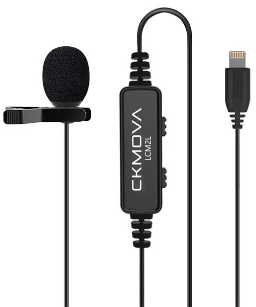 CKMOVA LCM2L Lightning Lavalier Microphone 1 CKMOVA LCM2L Lightning Lavalier Microphone