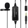 CKMOVA LCM6 Omnidirectional Lavalier Microphone With 3.5mm TRRS