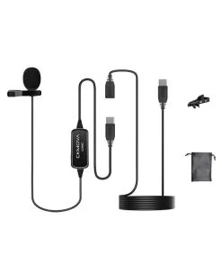 CKMOVA LCM6C Omnidirectional Lavalier Microphone For USB Type-C -Beveiligingscamera Winkel SV CKMOVA LCM6C 2