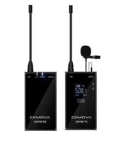 CKMOVA UM100 Kit1 UHF Wireless Microphone Set With 1x Transmitter + 1x Receiver