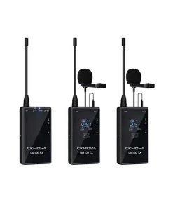 CKMOVA UM100 Kit2 UHF Wireless Microphone Set With 2x Transmitter + 1x Receiver
