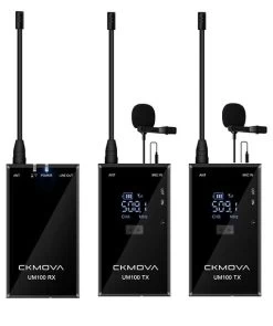 CKMOVA UM100 Kit2 UHF Wireless Microphone Set With 2x Transmitter + 1x Receiver -Beveiligingscamera Winkel SV CKMOVA UM100 Kit2 8