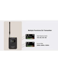 CKMOVA Vocal M V2 Professional UHF Dual-Channel Wireless Microphone 2x Transmitter & Receiver Set -Beveiligingscamera Winkel SV CKMOVA Vocal M V2 Pro UHF Dual Channel Wireless Microphone 2x Transmitter Receiver Set h3
