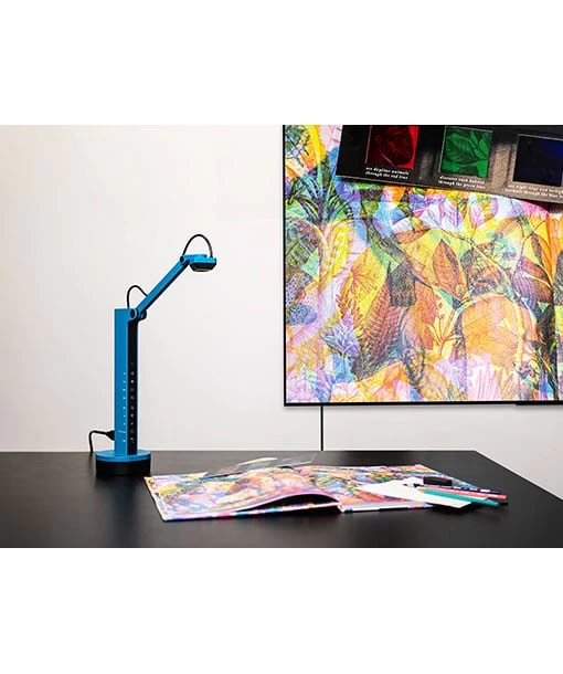 IPEVO VZ-X HDMI & USB Document Camera With Wi-Fi (Blue) 6 IPEVO VZ-X HDMI & USB Document Camera With Wi-Fi (Blue) - Afbeelding 6