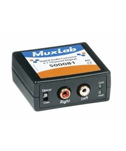 MuxLab 500081 Digital To Analog Audio Converter And Downmixer (Dolby Digital)