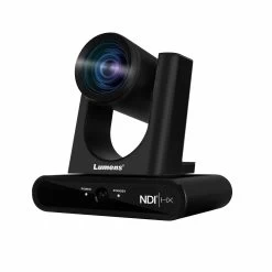 Lumens VC-TR40N Dual-Lens AI Auto-Tracking Full HD NDI Camera With 20x Optical Zoom (Black)