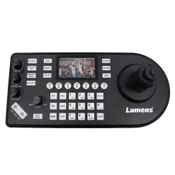 Lumens VS-KB21N IP Camera Controller With NDI And 3″ LCD Screen