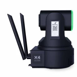 BirdDog X4 Ultra Wireless 4K PTZ Camera (Black) -Beveiligingscamera Winkel SV X4 Black Right Side