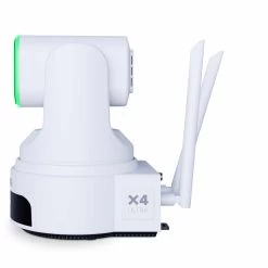 BirdDog X4 Ultra Wireless 4K PTZ Camera (White) -Beveiligingscamera Winkel SV X4 White Left Side