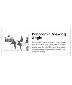 Lumens VC-B20D HD PTZ Camera -Beveiligingscamera Winkel VC B20D 7