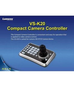 Lumens VS-K20 Compact PTZ Camera Controller -Beveiligingscamera Winkel VSK20 1