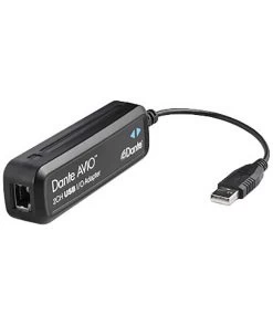 Audinate Dante AVIO 2×2 USB Type-A I/O Adapter For Dante Audio Network
