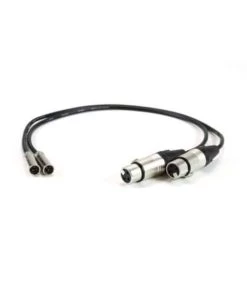 Blackmagic Set Of 2 Mini XLR To XLR Audio Cables