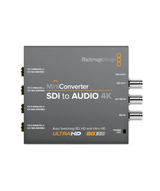 Blackmagic Design Mini Converter SDI To Audio 4K 2 Blackmagic Design Mini Converter SDI To Audio 4K - Afbeelding 2