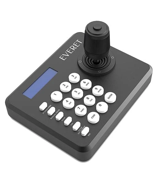 EVP230W 2-Camera PTZ Live Streaming Kit | AVmatrix Shark S4 Plus 4-CH SDI/HDMI Video Switcher | EVKB-Mini PTZ Controller 4 EVP230W 2-Camera PTZ Live Streaming Kit | AVmatrix Shark S4 Plus 4-CH SDI/HDMI Video Switcher | EVKB-Mini PTZ Controller - Afbeelding 4