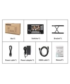 IStream PTZ Switch NDI – 8-channel NDI Switcher And PTZ Controller -Beveiligingscamera Winkel istream ptz switch ndi 5 510x610 1