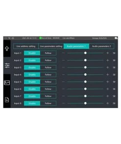 IStream PTZ Switch NDI – 8-channel NDI Switcher And PTZ Controller -Beveiligingscamera Winkel istream ptz switch ndi 8 510x610 1
