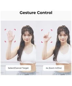 OBSBOT Tiny 4K AI-Powered PTZ 4K Webcam -Beveiligingscamera Winkel obsbot tiny 4k ptz webcam 5