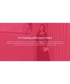 OBSBOT Tiny AI-Powered PTZ Webcam -Beveiligingscamera Winkel obsbot tiny ptz webcam 9