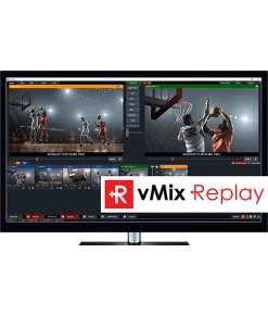 VMix Pro -Beveiligingscamera Winkel replayinterface 1