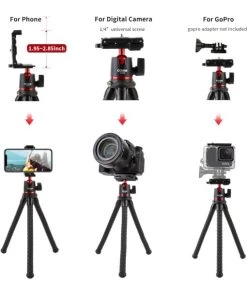 Coman MT35 Waterproof Mini Tripod -Beveiligingscamera Winkel sv COMAN MT35 Mounting Options