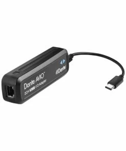 Audinate Dante AVIO 2×2 USB Type-C I/O Adapter For Dante Audio Network