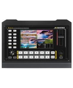 AVMATRIX Shark S6 6-Channel HDMI/SDI Video Switcher -Beveiligingscamera Winkel sv avmatrix shark s6 3