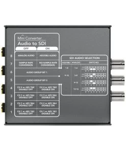 Blackmagic Design Mini Converter – Audio To SDI 2 -Beveiligingscamera Winkel sv blackmagic Mini Converter Audio to SDI 3