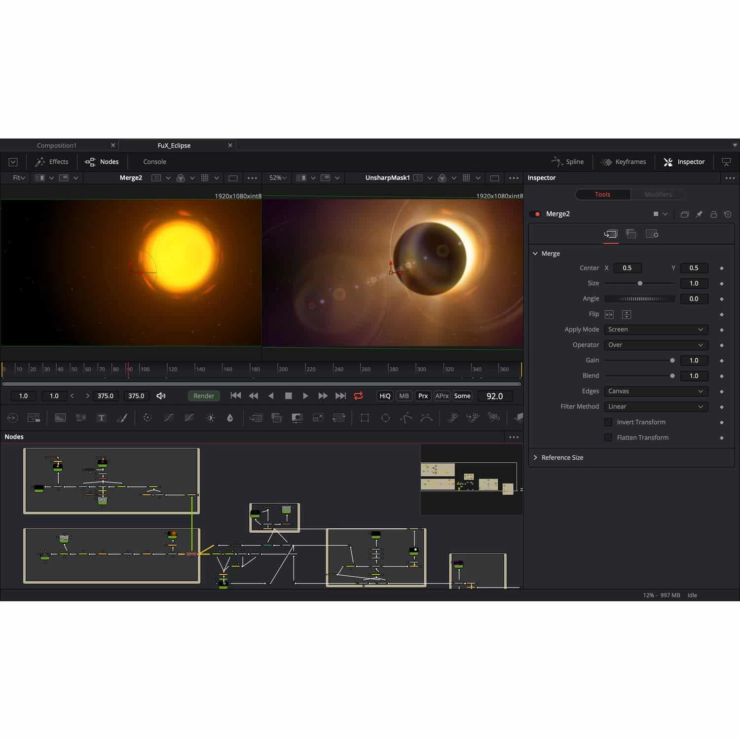 Blackmagic Design Fusion Studio For Mac And Windows 2 Blackmagic Design Fusion Studio For Mac And Windows - Afbeelding 2