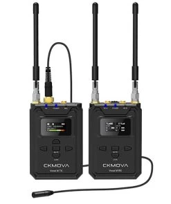 CKMOVA Vocal M V1 Professional UHF Dual-Channel Wireless Microphone Transmitter & Receiver Set