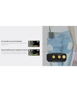 CKMOVA Vocal M V1 Professional UHF Dual-Channel Wireless Microphone Transmitter & Receiver Set -Beveiligingscamera Winkel sv ckmova vocal m Professional UHF Dual Channel Wireless Microphone h3