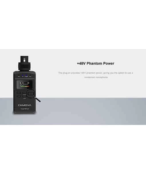 CKMOVA Vocal M V3 Professional UHF Dual-Channel Wireless Microphone XLR Transmitter & Receiver Set 10 CKMOVA Vocal M V3 Professional UHF Dual-Channel Wireless Microphone XLR Transmitter & Receiver Set - Afbeelding 10