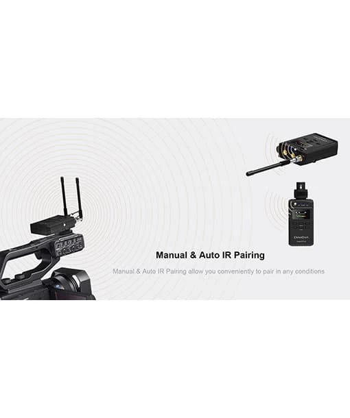 CKMOVA Vocal M V4 Professional UHF Dual-Channel Wireless Microphone XLR Transmitter, 3.5mm Bodypack Transmitter & Receiver Set 20 CKMOVA Vocal M V4 Professional UHF Dual-Channel Wireless Microphone XLR Transmitter, 3.5mm Bodypack Transmitter & Receiver Set - Afbeelding 20