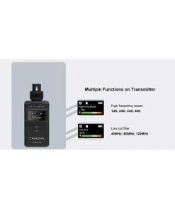 CKMOVA Vocal M V4 Professional UHF Dual-Channel Wireless Microphone XLR Transmitter, 3.5mm Bodypack Transmitter & Receiver Set 34 CKMOVA Vocal M V4 Professional UHF Dual-Channel Wireless Microphone XLR Transmitter, 3.5mm Bodypack Transmitter & Receiver Set -Beveiligingscamera Winkel sv ckmova vocal m v4 h6