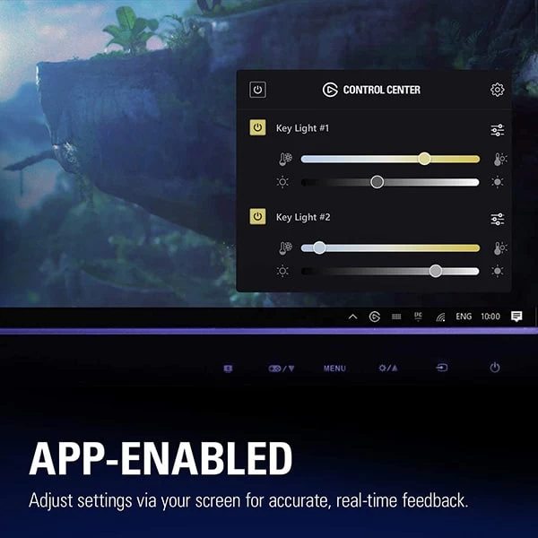 Elgato Key Light, Professional Studio LED Panel With 2800 Lumens 9 Elgato Key Light, Professional Studio LED Panel With 2800 Lumens - Afbeelding 9