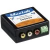 MuxLab 500049 Stereo AV/IR Pass-Thru Balun (Female)