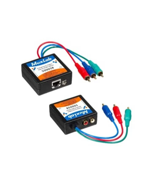 MuxLab 500058-2PK Component Video/Stereo Audio Balun 2-Pack 1 MuxLab 500058-2PK Component Video/Stereo Audio Balun 2-Pack