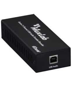 MuxLab Dante 2-Channel USB Audio Encoder/Decoder
