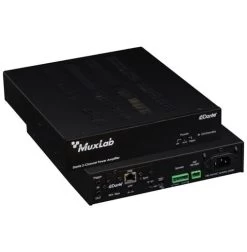 MuxLab 500553 Dante 2-Channel 240W Power Amplifier -Beveiligingscamera Winkel sv muxlab 500553 4