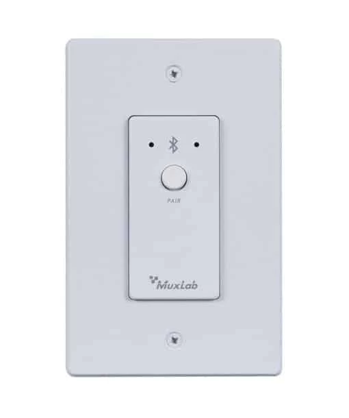 MuxLab Bluetooth Audio To Dante Interface (White) 1 MuxLab Bluetooth Audio To Dante Interface (White)