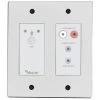 MuxLab Bluetooth And Analog Audio To Dante Interface (White) Wallpanel