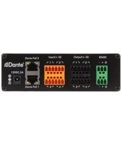 MuxLab 500556 Dante 4-Channel Audio DSP -Beveiligingscamera Winkel sv muxlab 500556 2