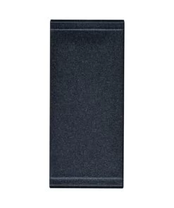 MuxLab 500612 Blank Plate Module For Tabletop Panel (Black)